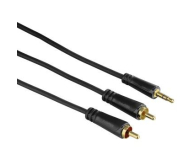 Hama Kabel JACK 3,5 - 2xCINCH HAMA 3M TECHLINE # - 1426586 - zdjęcie 1